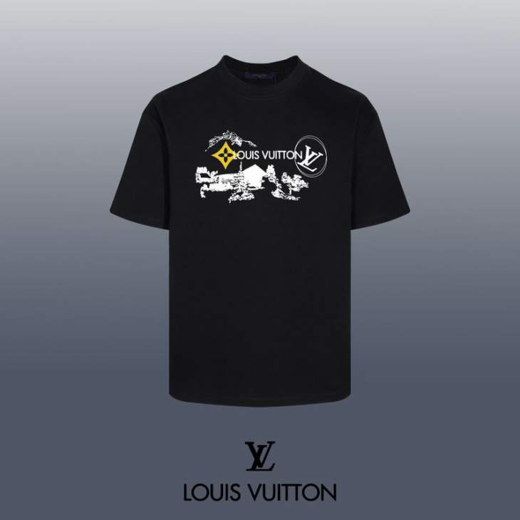 Picture of Louis Vuitton T Shirts Short _SKULVXS-Lsxtx327045